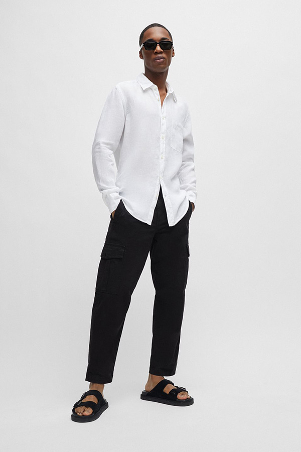 ΠΟΥΚΑΜΙΣΟ BOSS - 100 ΛΕΥΚΟ